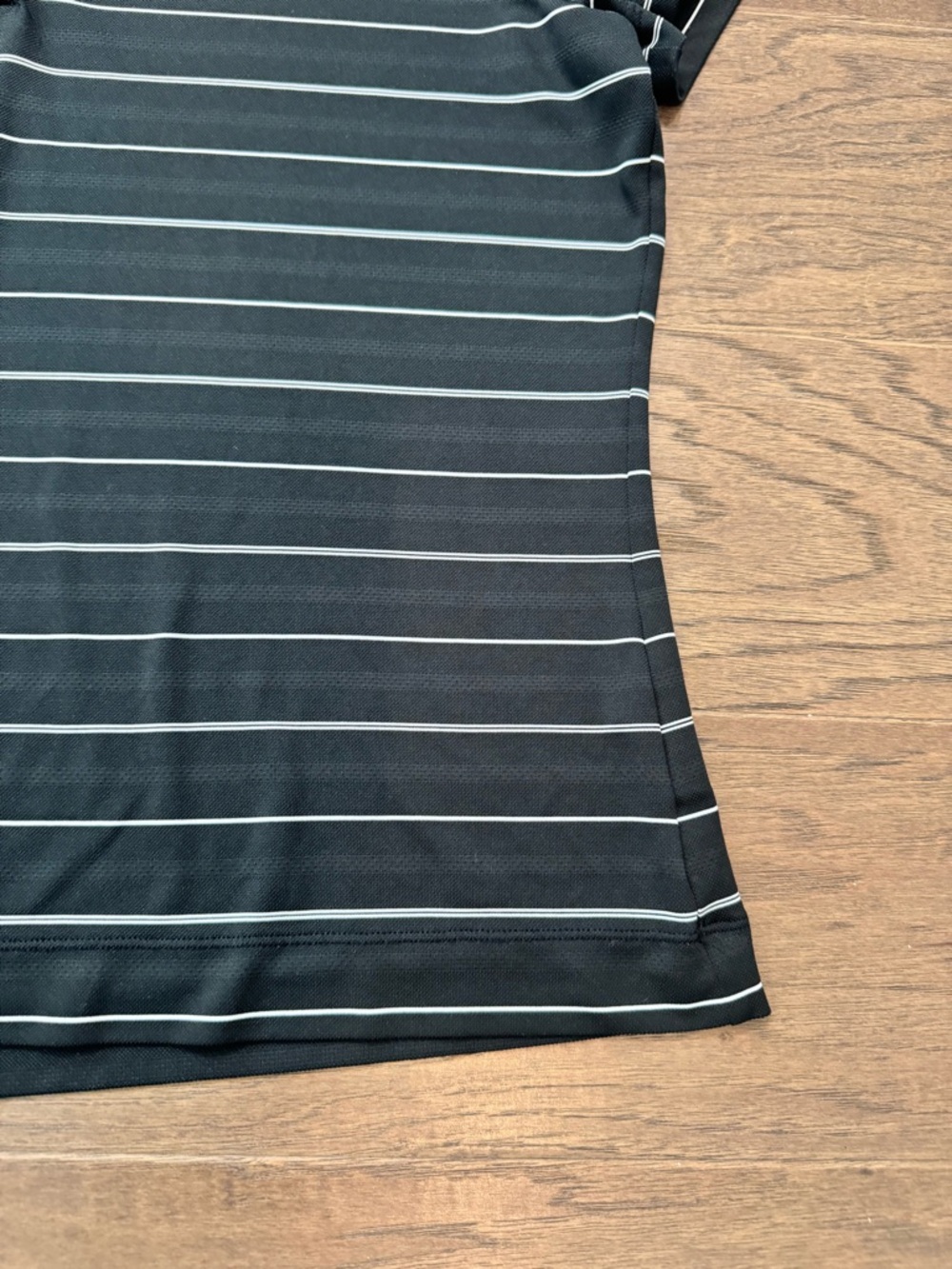 Nike Golf Women’s Black Striped Polo Top - Picture 3 of 13